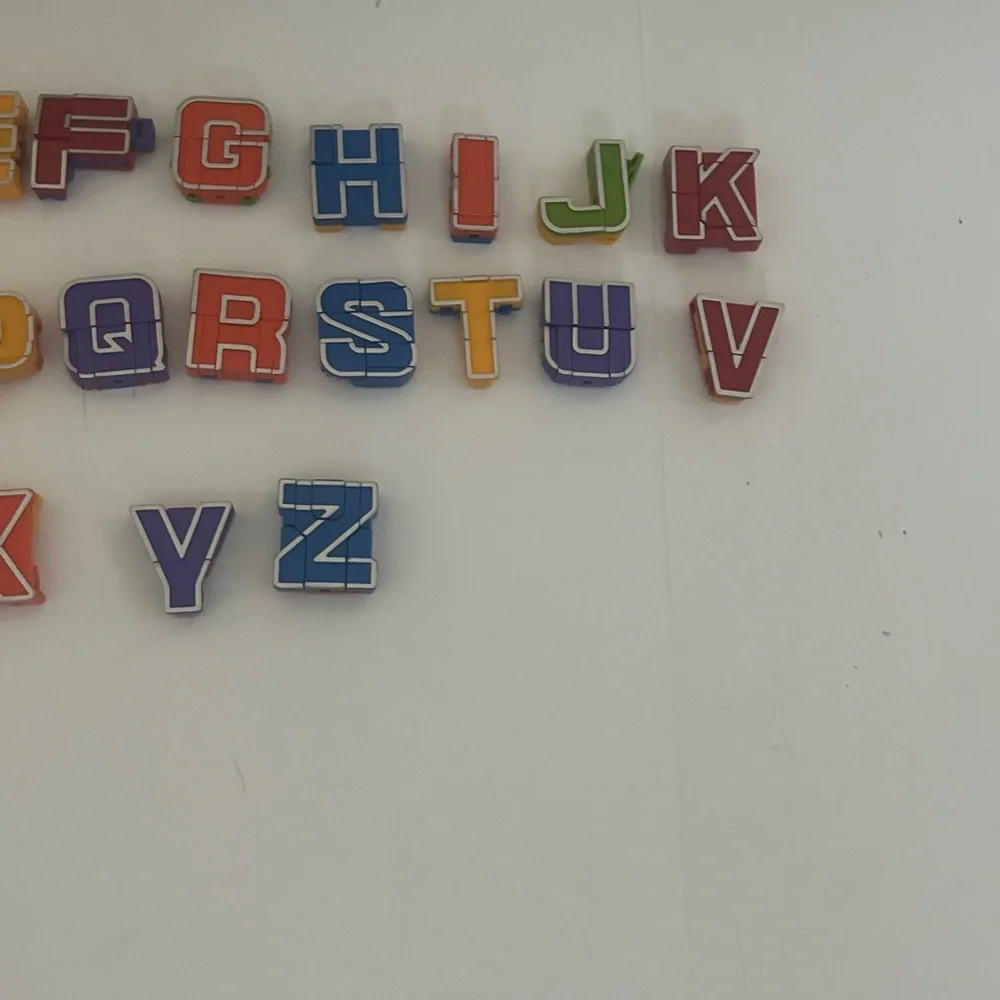 Alpha-Bots Letters Alphabet Robot Set Transformer Lakeshore Learning Vintage 26